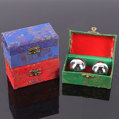 Chinese Health Stress Relieve Hand Exercise Baoding Balls Color Random - Picture 2 of 8