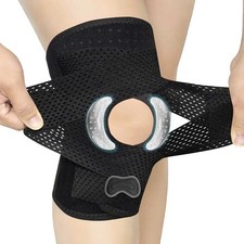Knee Brace with Side Stabilizers, Durable, Adjustable Tension Comfortable F...