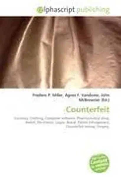 Frederic P. Miller (U. A.) | Counterfeit | Taschenbuch | Englisch (2026)-image