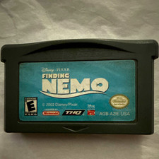 THQ Disney Pixar Finding Nemo Nintendo Game Boy Advance GBA E NTSC-U/C 2003