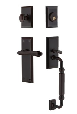 Nostalgic Warehouse NYKFLR_ESET_238_FG_RH New York Right Handed - Bronze