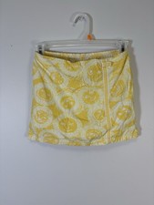 Rare Vtg Girls Lilly Pulitzer  kissed By The Sun  Lion Print Size 6 Skort