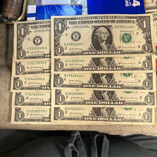 10 Star Notes Replacement Notes, Good Shape 2017 A Great Value - Picture 4 of 4