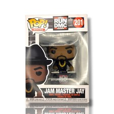 Funko Pop Rocks RUN DMC - Jam Master Jay Vinyl Figure #201 - New in Box