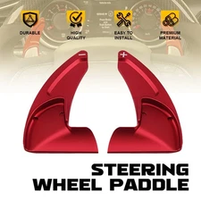 Steering Wheel Shift Paddle Shifter Cover For 2015-2021 Dodge Challenger Charger