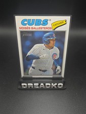2026 Topps Heritage Baseball #247 Moisés Ballesteros, Chicago Cubs