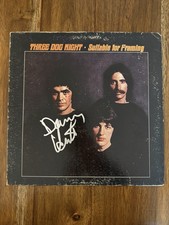 Danny Hutton ‘Three Dog Night’ Signed Vinyl Album ‘Suitable For Framing’ Beckett