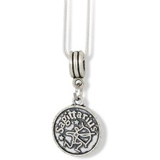 Sagittarius Astrology Horoscope Charm Snake Chain Necklace