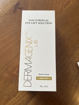 Dermagenix Lab Restore Eye Lift Solution for Eye Area, 1 fl oz (BRAND NEW)