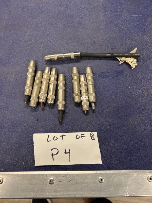 Swichcraft  , Neautrik 1/4" TS & TRS Female ,  connector Lot of 8. #p4