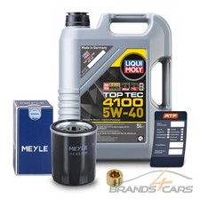 MEYLE ÖLFILTER + 5l 5W-40 FÜR ALFA MITO FIAT 500 PUNTO 199 PANDA LANCIA 1.2 1.4
