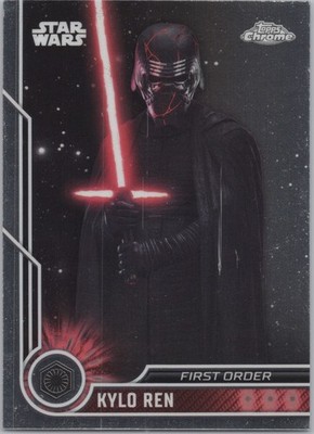 2023 Chrome Star Wars [Base] #71 Adam Driver as Kylo Ren