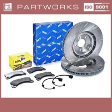 Bremsscheiben + Bremsbeläge +WK für PORSCHE Macan 95B 2.0 3.0 1LB 1LF VORNE