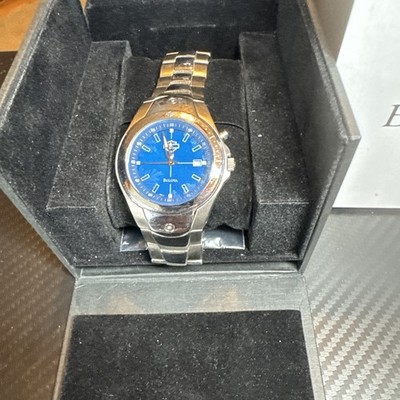 Harley-Davidson Men's Steel Bulova Watch Snowflake Sapphire Crystal New Battery