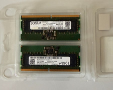 16GB 2 8GB DDR5  4800 SO  DIMM Laptop RAM Kit   1Rx16   Tested  Working