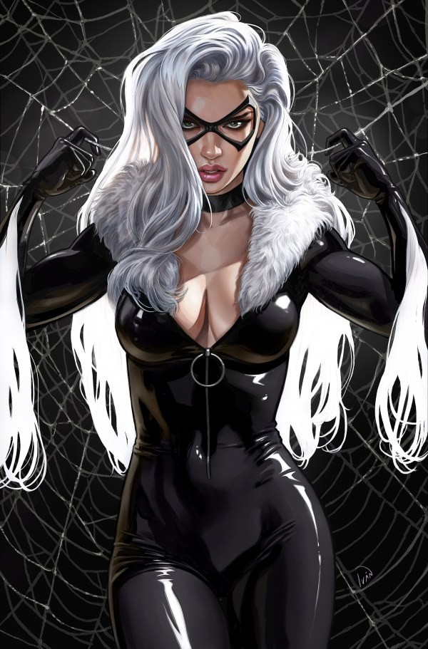Black Cat 7 Virgin 1:100 Talavera 1:50 Virgin Hughes Ratio Variant NM-M+ RARE!