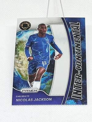 2025 Prizm FIFA Club World Cup Nicolas Jackson #10 Inter-Continental Chelsea FC