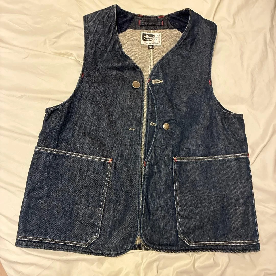 トップス Engineered Garments Over Vest 10oz Denim Engineered Garments Vests for Men for Sale | Shop New & Used | eBay