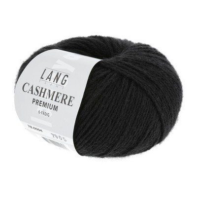 Wolle Kreativ! Lang Yarns - Cashmere Premium Fb. 4 schwarz 25 g