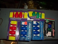 Replacement C9 Christmas Lights Multicolor Indoor Outdoor 24 Bulbs 6 Pac