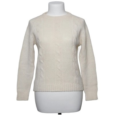 Fully Fashioned, Strickpullover, Größe: 40, Weiß, Mohair/Nylon/Wolle #Tdy