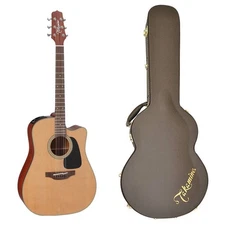 Takamine P1DC Pro Series 1 Acoustic-Electric Guitar Natural + Hard Case B-STOCK