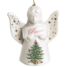 Spode Spode Christmas Tree Ornaments Peace Angel - Boxed 13630554