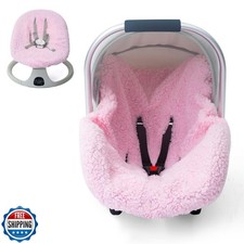 Winter Baby Car Seat Cover, Infant Car Seat Liner with Plush Fleece, Infant I