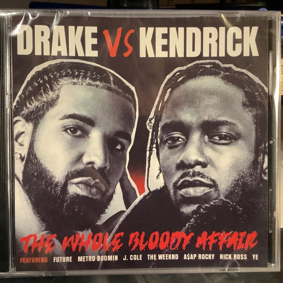 Drake Vs Kendrick - The Whole Bloody Affair (CD) - HIP HOP *SEALED