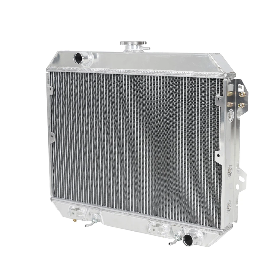 3Row Alu Radiator For 1975-1978 Nissan Datsun 280Z/1979-1983 280ZX 2.8L L6 CC634 Foto 2 de 4