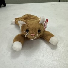 TY Beanie Baby - NIP the Gold Cat