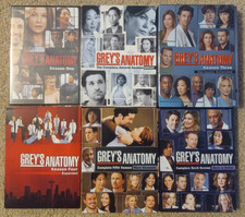 Grey  s Anatomy Complete Seasons 1-6 1, 2, 3, 4, 5, 6 DVD Bundle Lot  