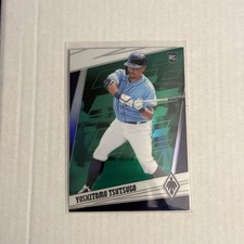 2020 Panini Chronicles - Phoenix Yoshi Tsutsugo #6 Green /50 (RC). C008182