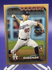 EMMET SHEEHAN 2024 Topps GOLD Parallel RC #1294/2024 (#283)