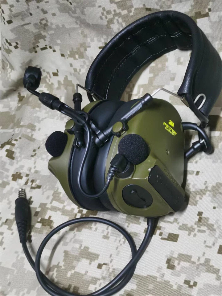 US! Tactical Comtac-III C3 XPI VI Headset C5 C6 Version For PRC 148 152 Radio - Image 2 of 4