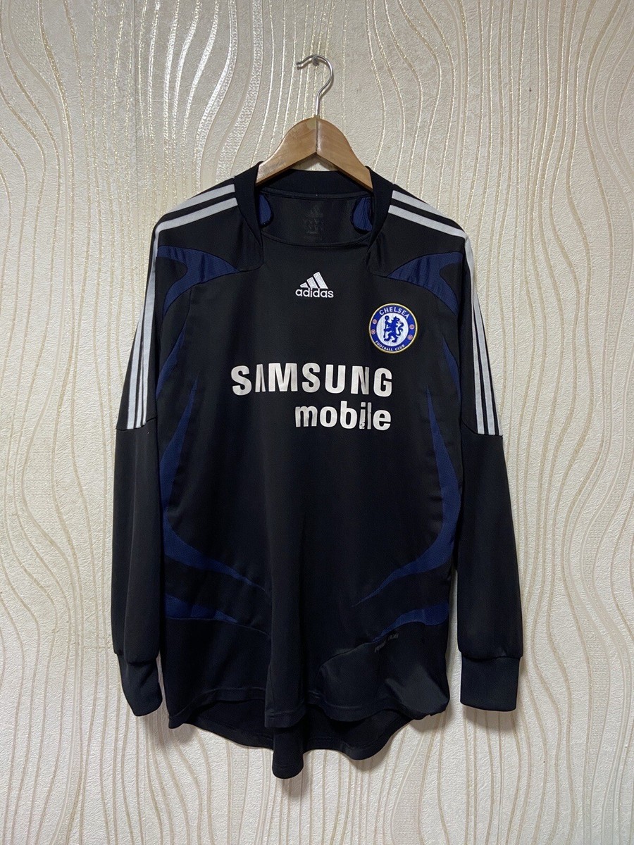 CHELSEA 2007 2008 GOALKEEPER SHIRT JERSEY ADIDAS 697761 sz L MEN