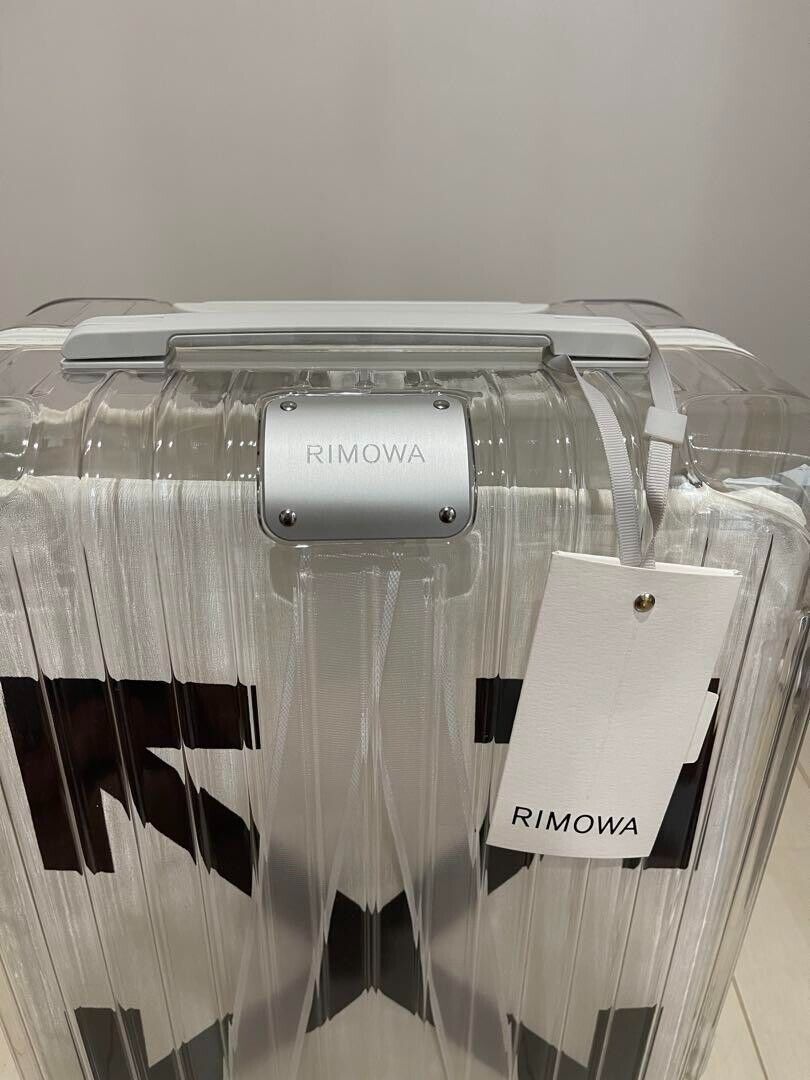RIMOWA × VIRGIL ABLOH OFF-WHITE Skeleton Limited Suitcase RIMOWA × VIRGIL ABLOH OFF-WHITE Skeleton Limited Suitcase