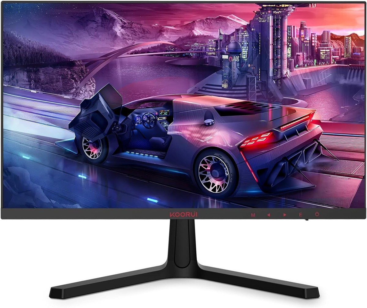 KOORUI 24E4 24-Inch FHD Gaming Monitor – 165Hz Refresh Rate, 1ms