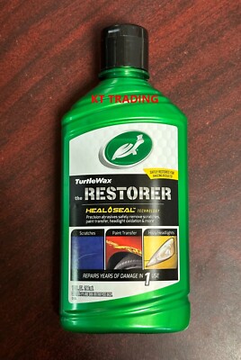 Turtle Wax ~Auto Car Scratch Repair Paint Removal Headlight HEAL + SEAL RESTORER