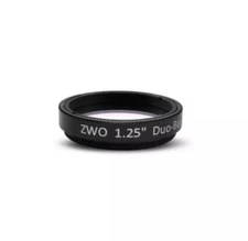 ZWO Duo-Band Narrowband Light Pollution Reduction Imaging Filter - 1.25"