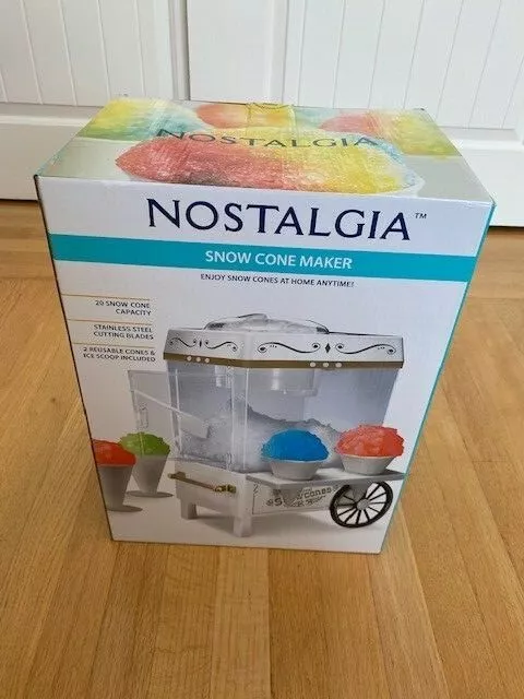 Nostalgia 2024 ice shaver