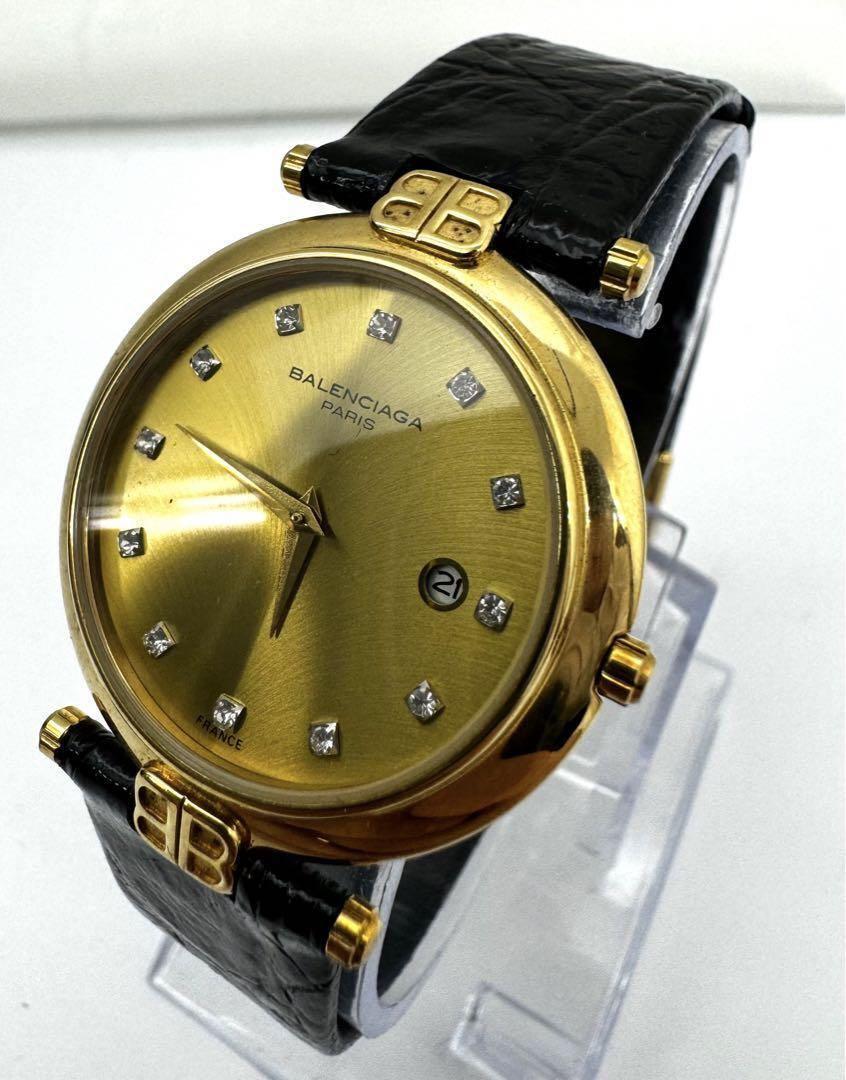 Balenciaga 12P Diamond Watch | eBay Balenciaga 12P Diamond Watch | eBay