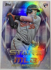 2023 Topps Series 1 - ADLEY RUTSCHMAN STARS OF MLB (RC) Rookie #SMLB-22 Orioles