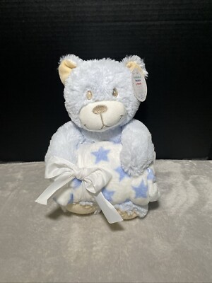 Baby Blanket Silver One Animal And Blanket Silver One Piece Plush