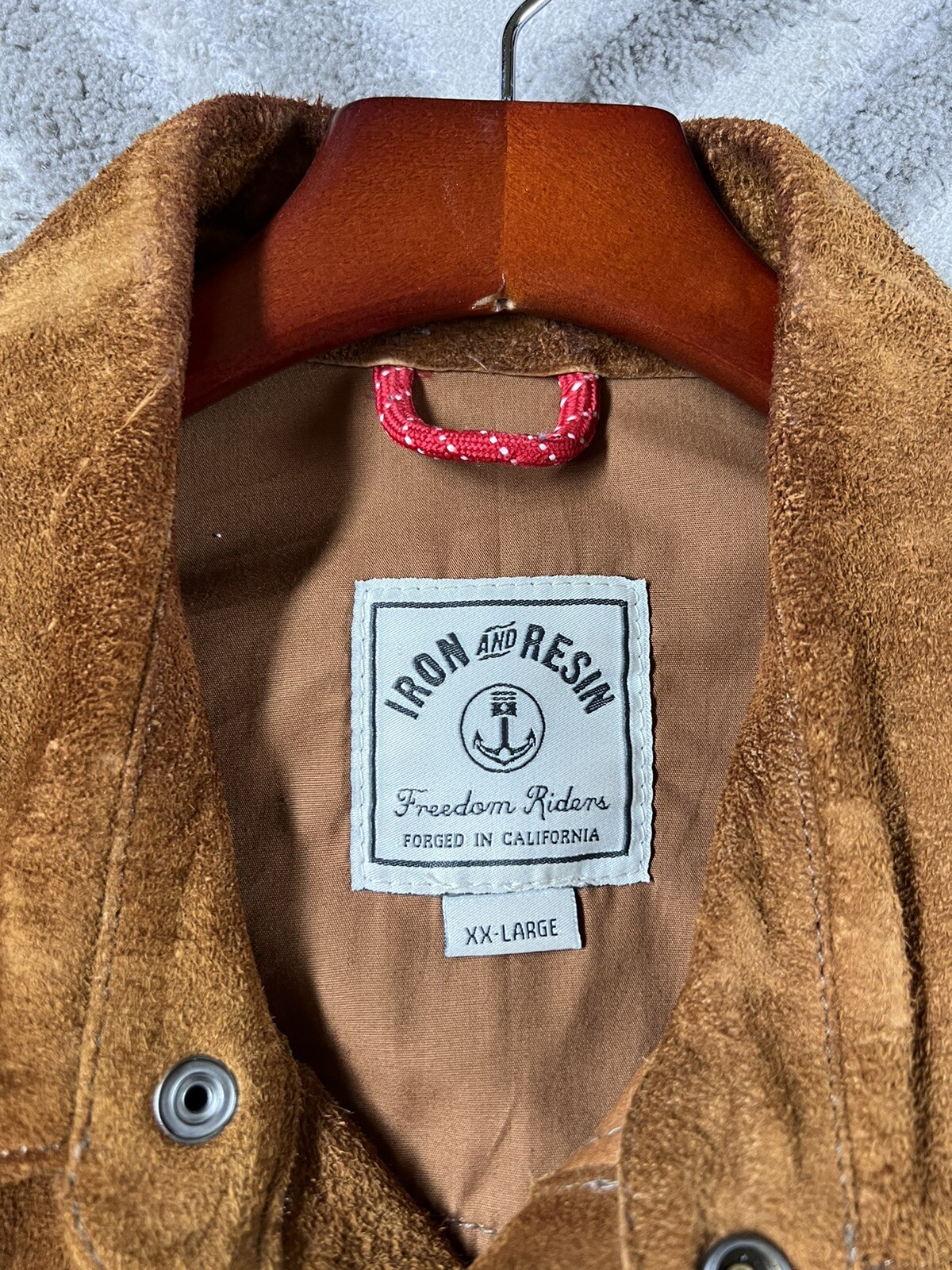 Iron And Resin Buffalo Fenceline Suede Shirt Jacket Mens Xxl MSRP 350 eBay