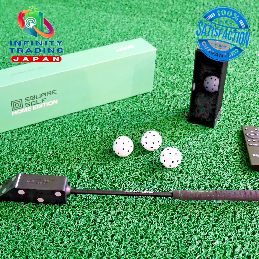 Square Golf Golf Simulator Launch Monitor Home Edition for Indoor