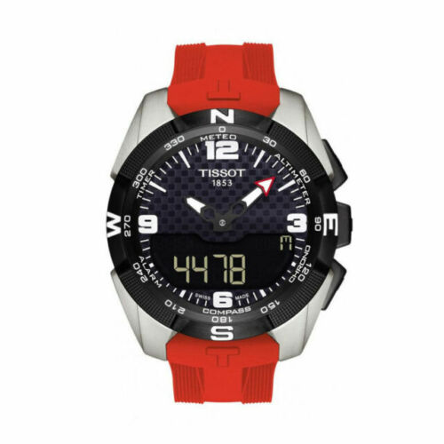 Tissot Women's T0752201704700 T-Touch 39.5mm Blue Dial Tissot Women's T0752201704700 T-Touch 39.5mm Blue Dial