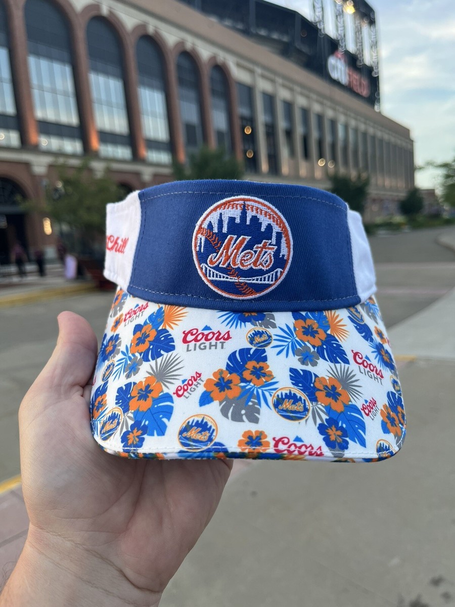 New York NY Mets Coors Light SGA Adult Adjustable Visor Hat  display picture 2