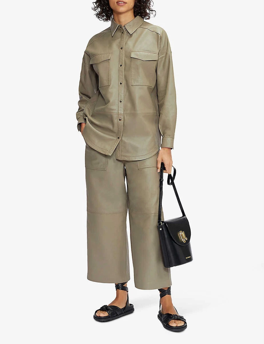 Ted baker store leather trousers