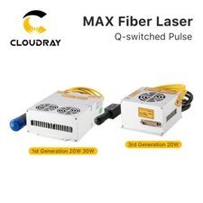 Cloudray MAX 20W 30W 1064nm Q-switched Pluse Fiber Laser for Marking Machine